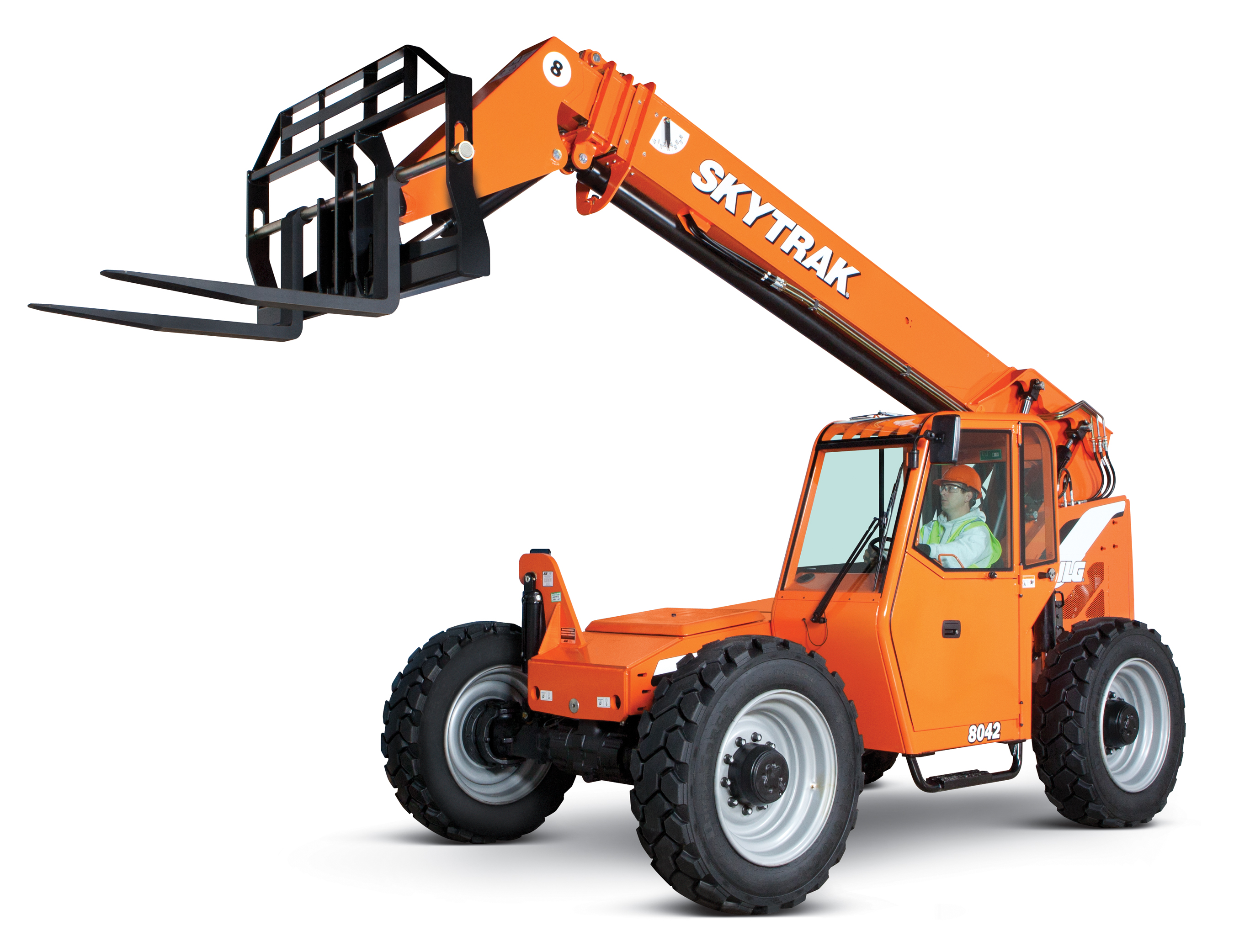 8,000lb., 42' Telehandler