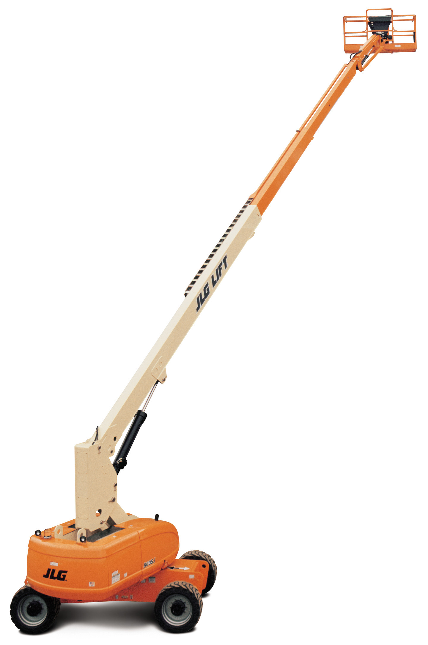 80' Telescopic Straight Boom Lift w/Jib
