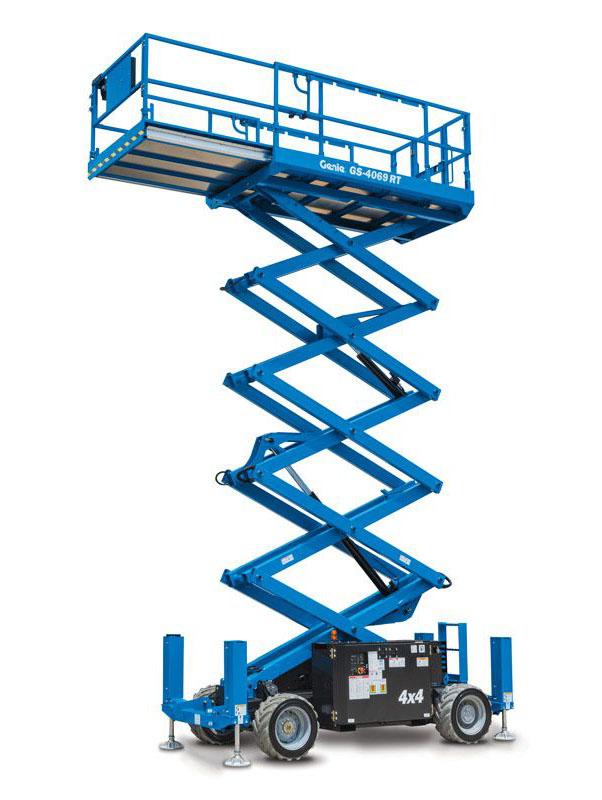 40’ RT Scissor Lift - Dual Fuel